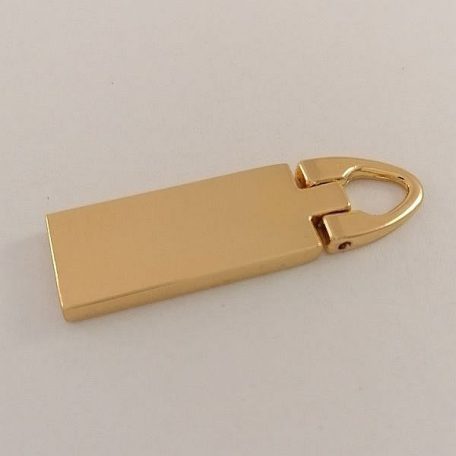 Cipzár  húzó  , két részes  arany