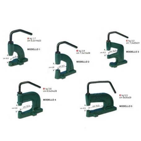 PRÉSGÉP négy  méretben választható 2, - 3, - 4, - 5, -ös MODEL