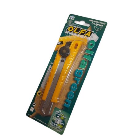 Olfa szakipari kés L-1 GREEN , 1 db 18 mm pengével