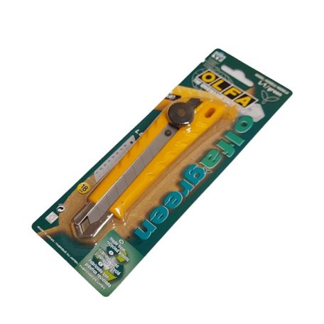 Olfa szakipari kés L-1 GREEN , 1 db 18 mm pengével