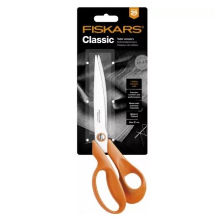Fiskars olló Classik 9843 jobbos egyenes 27 cm