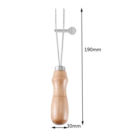 Szélezővas fanyelű  maximum 15 mm szélesre állítható