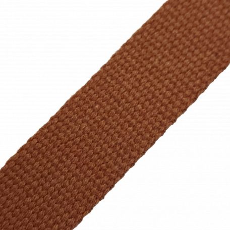 Pamut heveder vastag , 30 mm , hód barna színű