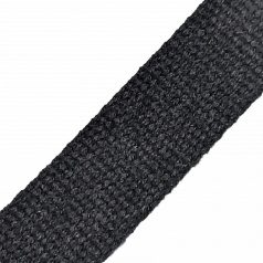 Pamut heveder, vastag, 30 mm sötét szürke 