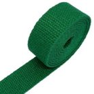 Pamut heveder vastag 30 mm , borsózöld színű