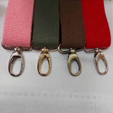 Pamut heveder, vastag, 40MM, rózsaszínű