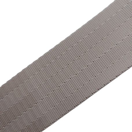 Sima fényes 40 mm x 2 mm szatén heveder , bézs