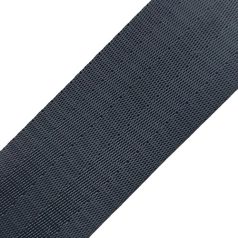 Sima fényes 40 mm x 2 mm szatén heveder , fekete