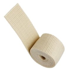 Műszálas 40 MM , polipropilen heveder krémfehér 