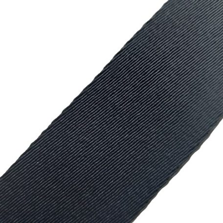 Sima fényes 40 mm x 3 mm , sűrű szövésűt szatén heveder,fekete