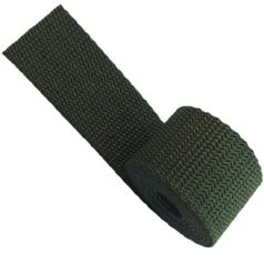 Műszálas 40 MM , polipropilen heveder military zöld