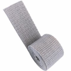 Műszálas 40 MM , polipropilen heveder világos szürke