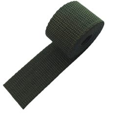 Műszálas 30 MM , polipropilen heveder military zöld