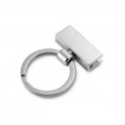 Kulcstartó 30 mm zamak , karikával , nikkel
