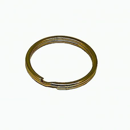 Kulcskarika , préselt , 20/25 mm , sárga antik