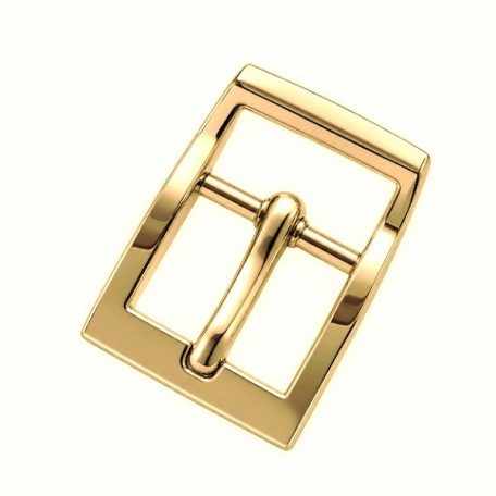 20 MM zamak trapéz csat , arany