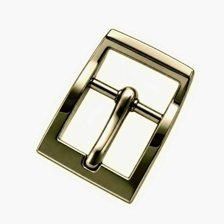 20 MM zamak trapéz csat , selyem sárga antik
