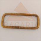 40 MM x 13 x 2,8 Bújtató vagy fogótartó , drót , nyitott , szögletes , sárga antik és sötét antik szinekben