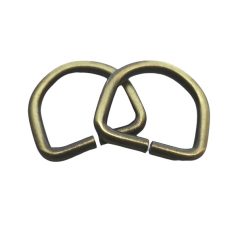 D karika vasalapú selyem  antik , 25 mm x 20 x 4 