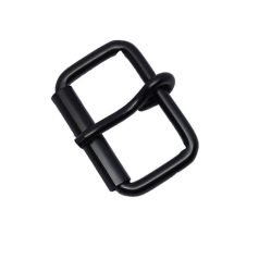   Pergős csat hegesztett , fekete matt , 40 MM x 22 mm x 4,8 vastag