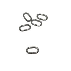   10 MM x 4,5 x 1,8 Bújtató , drót , nyitott , ovális , nikkel 