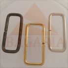 25 MM x 8 x 2,2 Bújtató vagy fogótartó  , drót , nyitott , szögletes 