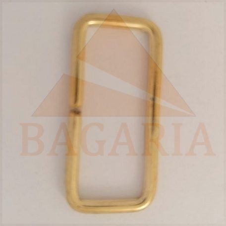 25 MM x 8 x 2,2 Bújtató vagy fogótartó  , drót , nyitott , szögletes 