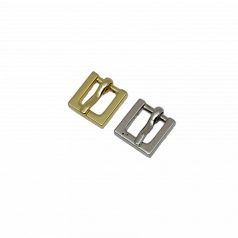 Lapos szögletes csat , 10 MM , arany