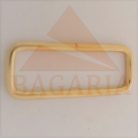 30 MM x 8  x 2,5 Bújtató vagy fogótartó, drót , nyitott , szögletes 