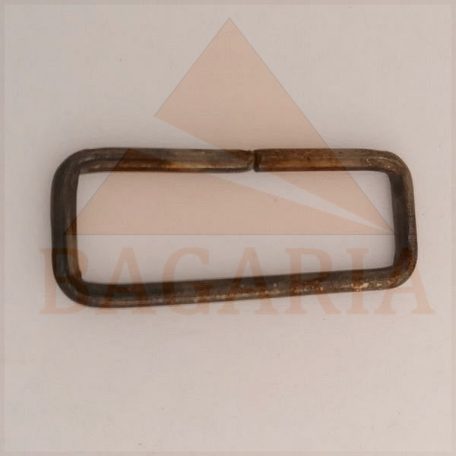 30 MM x 8  x 2,5 Bújtató vagy fogótartó, drót , nyitott , szögletes 