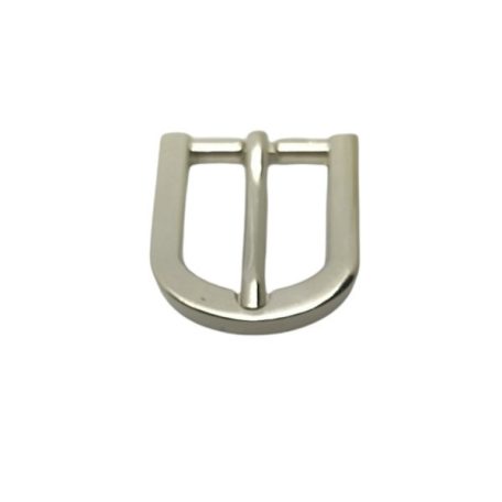 Lapos csat , 20 MM , nyújtott D-forma , nikkel