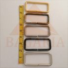 35 MM x 13 x 2,8 Bújtató vagy fogótartó , drót , nyitott , szögletes választható színekben