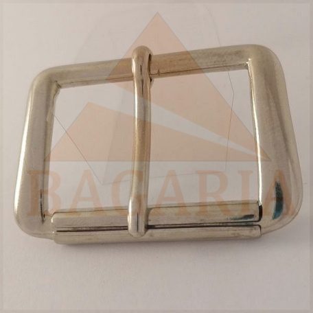 Pergőscsat , hegesztett ,  nikkel  40 MM x 26