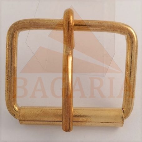 Pergőscsat , hegesztett ,  réz szinü   40 mm x 28 mm x 4,2 mm