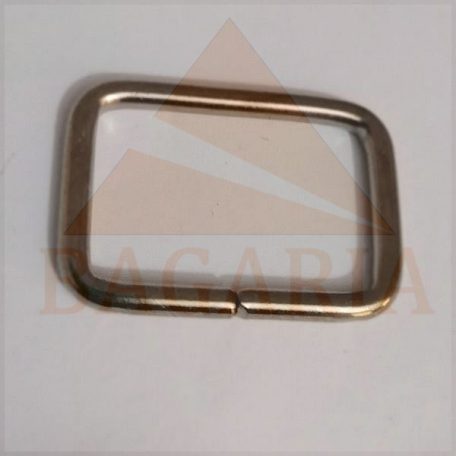 25 MM x 17 x 2,8 Bújtató vagy  fogótartó , drót , nyitott , szögletes
