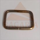 25 MM x 17 x 2,8 Bújtató vagy  fogótartó , drót , nyitott , szögletes