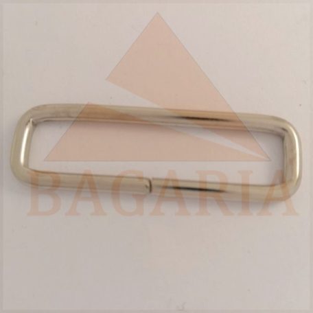 40 MM x 8 x 2,8 Bújtató vagy fogótartó , drót , nyitott , szögletes arany,antik,nikkel és fekete nikkel szinekben