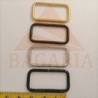 30 MM x 13 x 2,5 Bújtató vagy fogótartó , drót , nyitott ,szögletes 