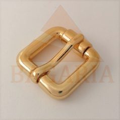 16 MM zamak pergős csat , arany
