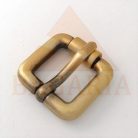 16 MM csat, zamak , selyem sárga antik