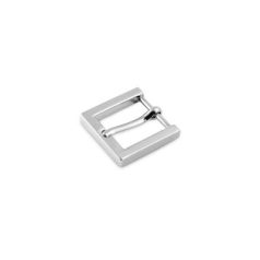 Lapos szögletes csat 20 MM nikkel