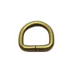 D karika ,15  mm x 4 , selyem antik