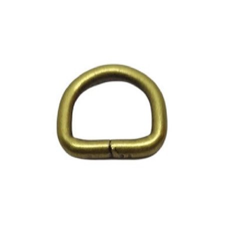 D karika ,15  mm x 4 , selyem antik