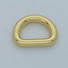Vastag öntvény D karika 20 MM  arany