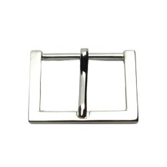 Lapos szögletes csat 30 MM nikkel