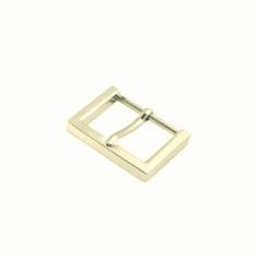 Lapos szögletes csat 30 MM , arany