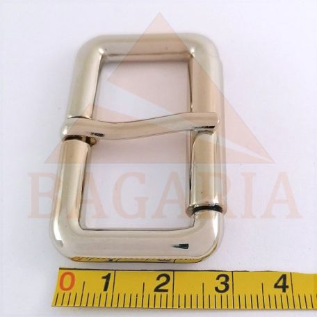 30 MM zamak pergős csat , nikkel