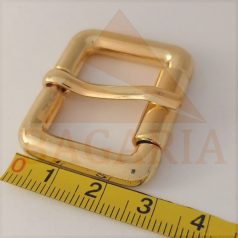 25 MM zamak pergős csat , arany