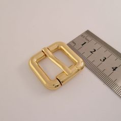 20 MM zamak pergős csat , arany