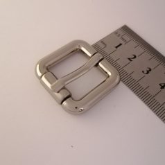 20 MM zamak pergős csat , nikkel